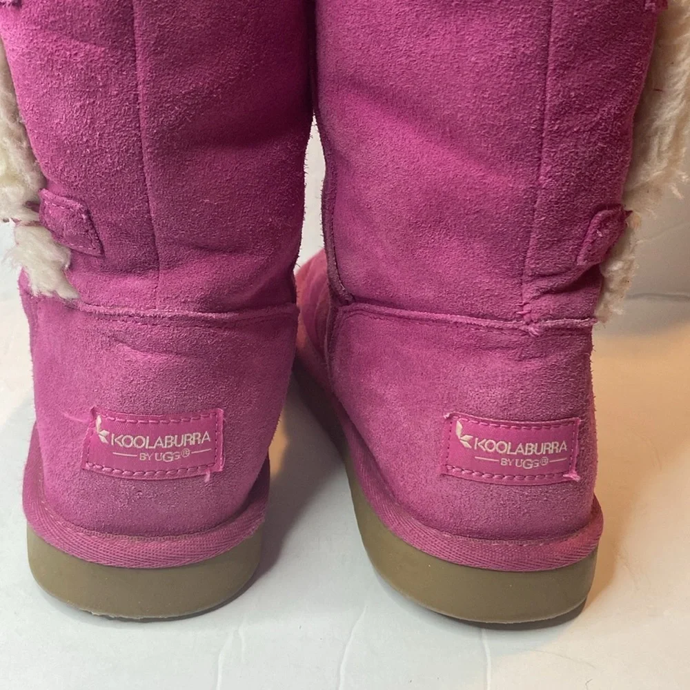 Koolaburra by Ugg Pink Suede Tall Boots